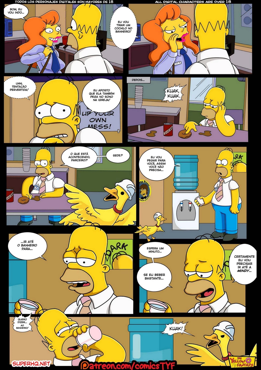 Alucinações sexual de Homer - Foto 9