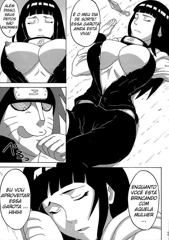 Naruto hentai peituda ninjas estupradas