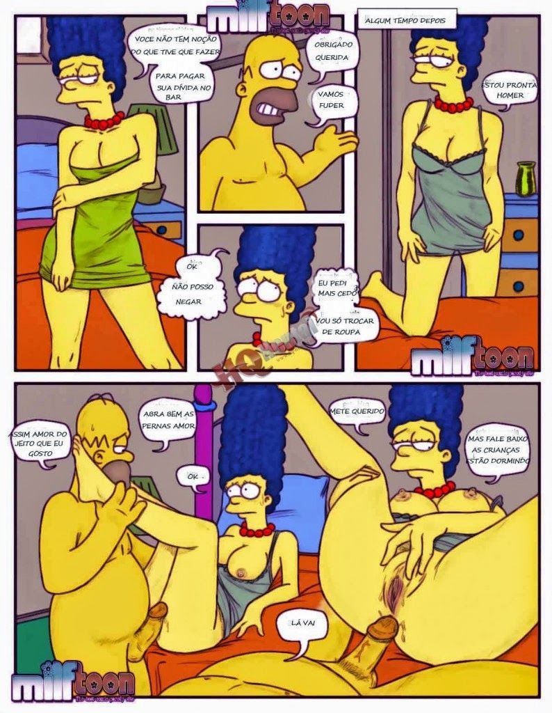 Marge paga dívida de bar