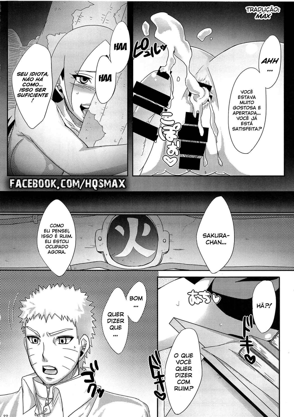 Sasuke está de volta pra enlouquecer Sakura de tesão