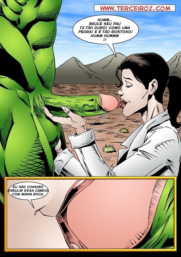 Hulk tem sua primeira transa com Betty