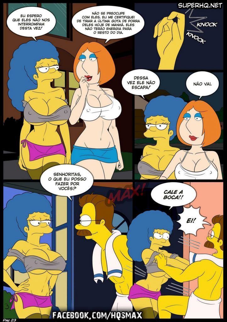 A disputa dos Simpsons Pornô