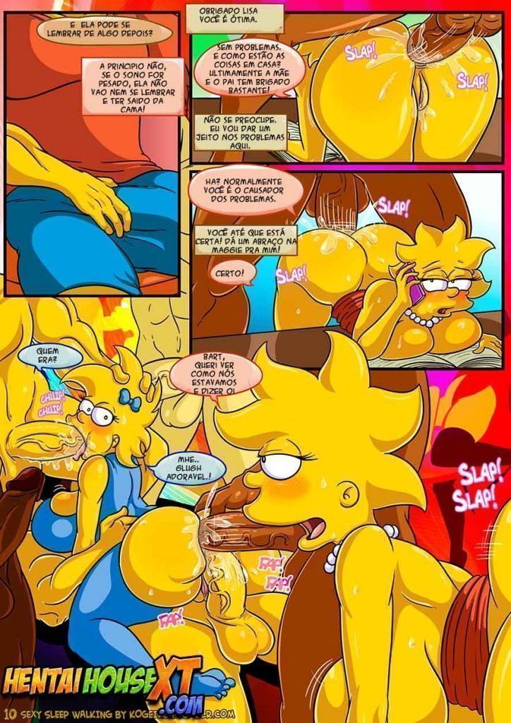 Bart em uma atração pela à mamãe