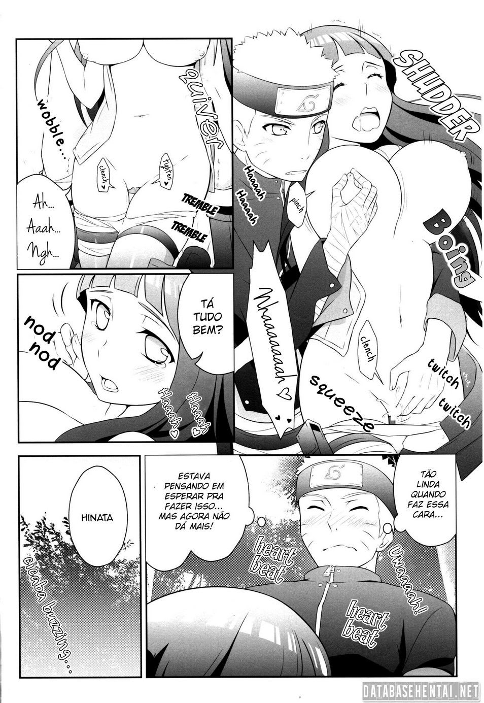 Naruto pornô na missão com Hinata