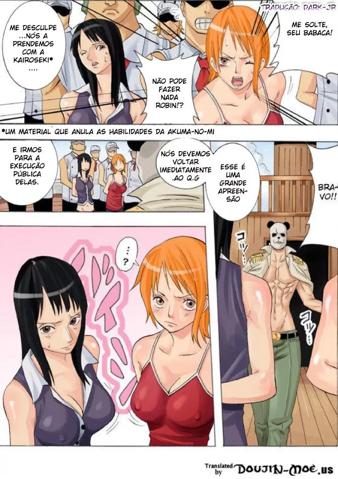 One Piece Pornô: Capturando Nami