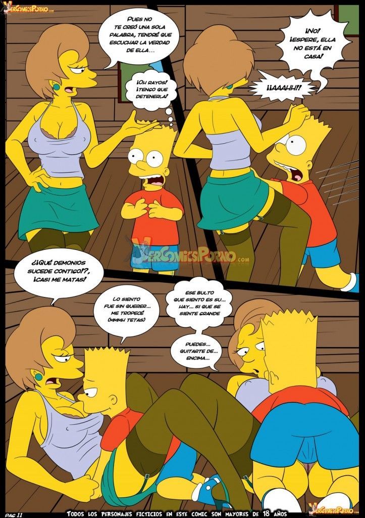 Bart dando uma lição na sua professora - Foto 12