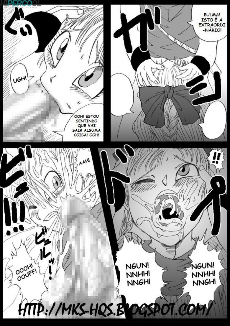 Dragon Ball Pornô: Goku o pequeno tarado - Foto 6