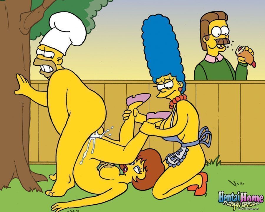Simpsons Desenhos Pornô - Foto 8