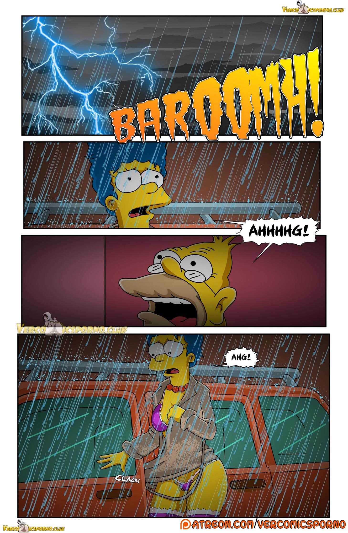 Simpsons pornô: O vovô e a nora - Foto 16