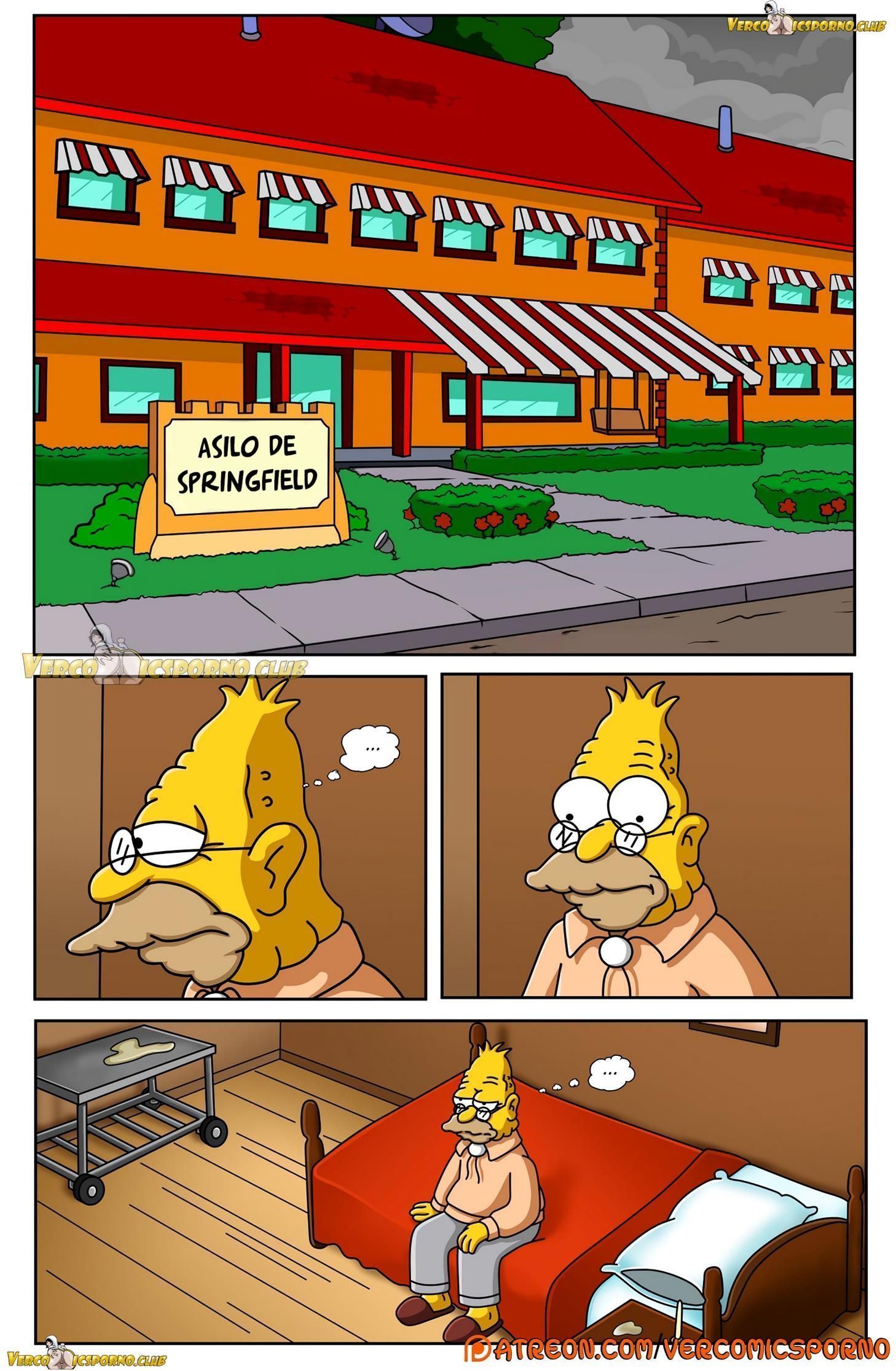 Simpsons pornô: O vovô e a nora - Foto 3