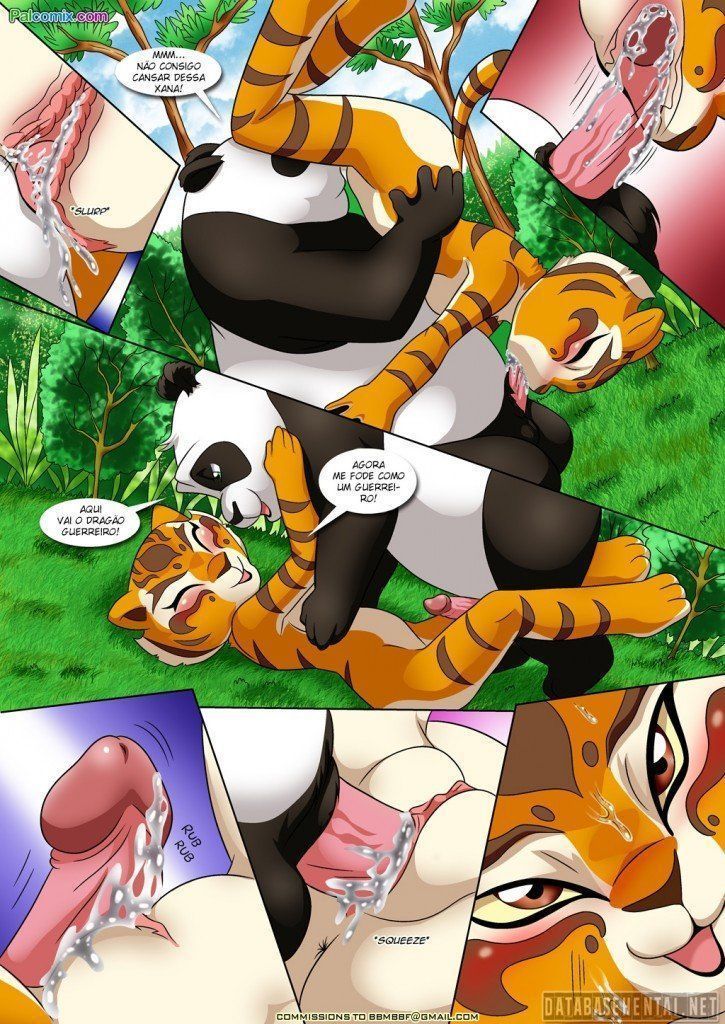 Kung Fu Panda Pornô: Po fode Tigresa - Foto 10