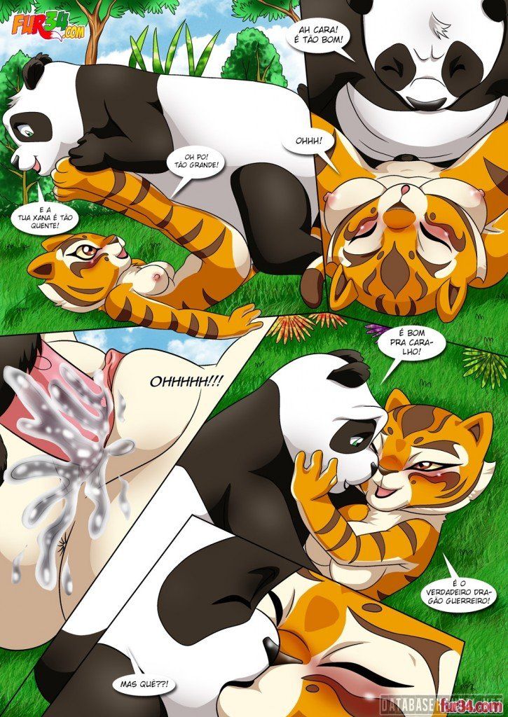 Kung Fu Panda Pornô: Po fode Tigresa - Foto 11