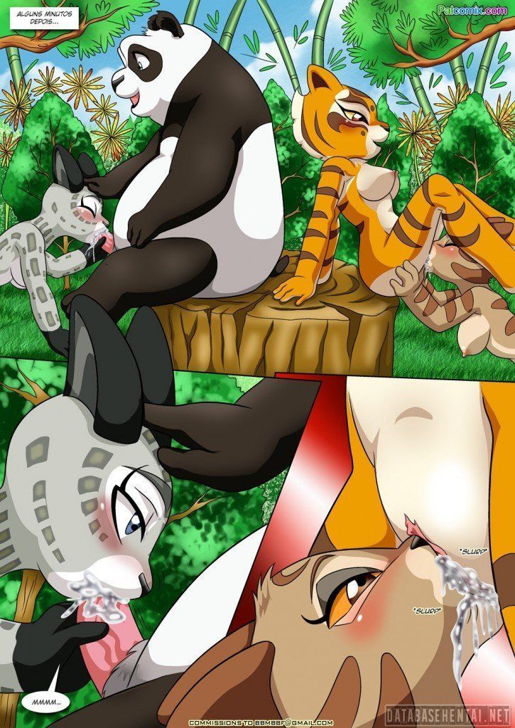 Kung Fu Panda Pornô: Po fode Tigresa