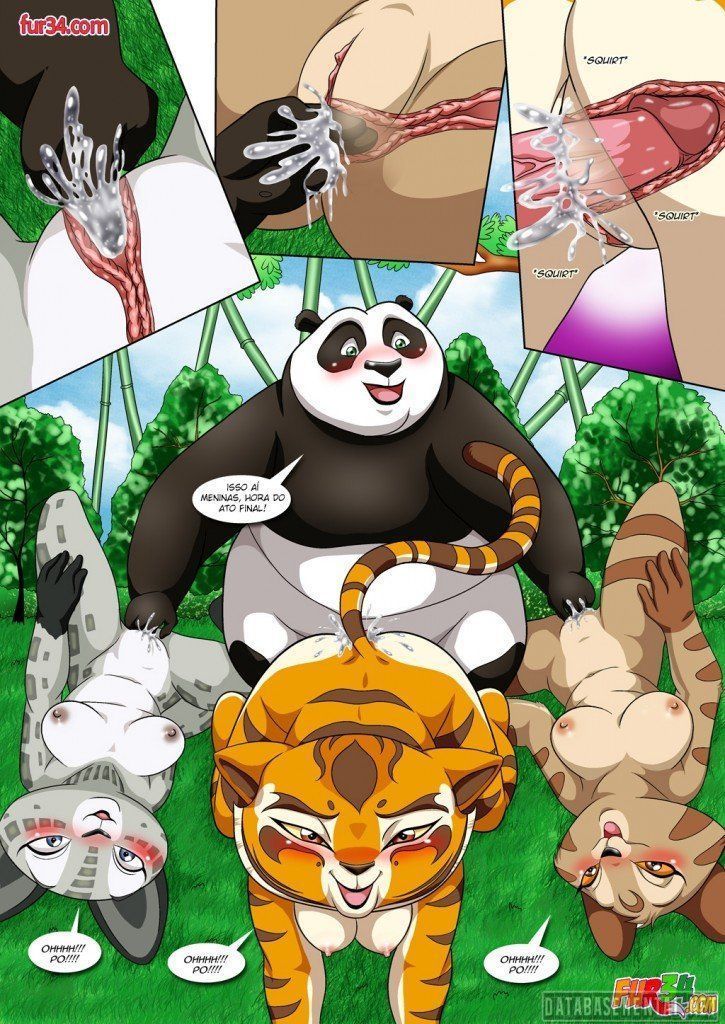 Kung Fu Panda Pornô: Po fode Tigresa - Foto 19