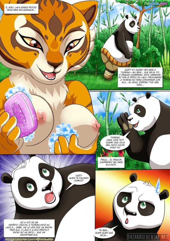 Kung Fu Panda Pornô: Po fode Tigresa - Foto 2