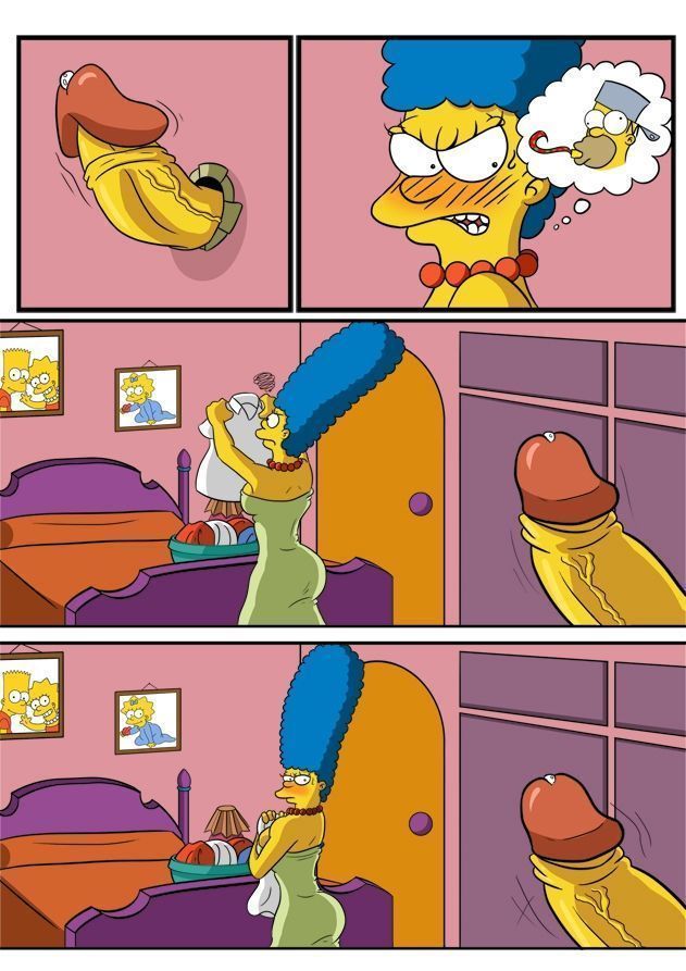 Marge ganha pau no dia de São Valentin