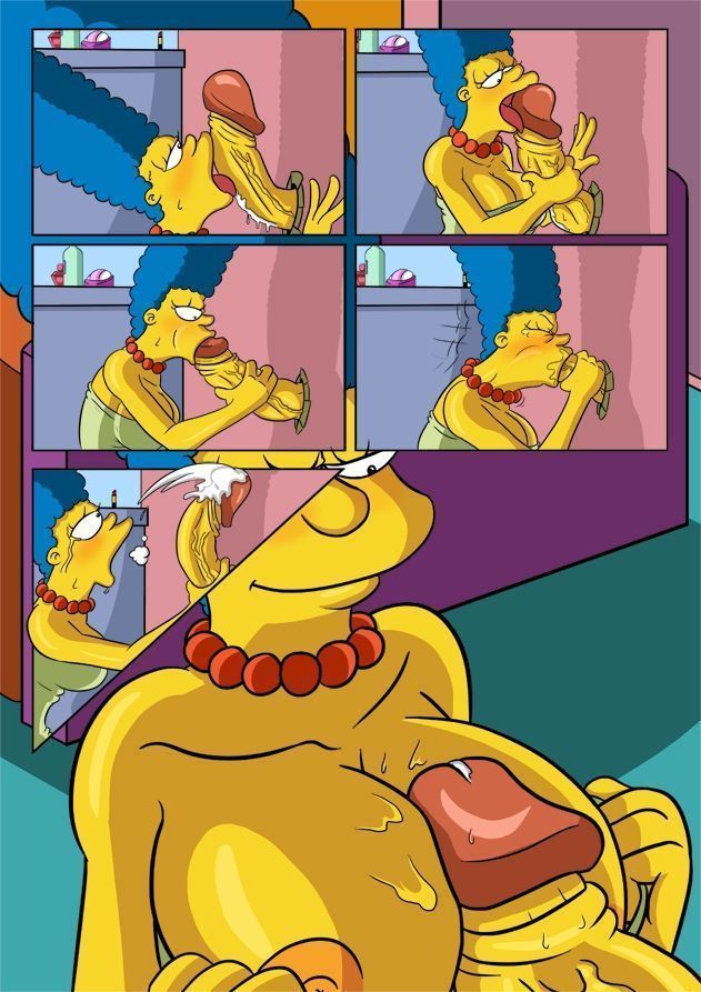 Marge ganha pau no dia de São Valentin