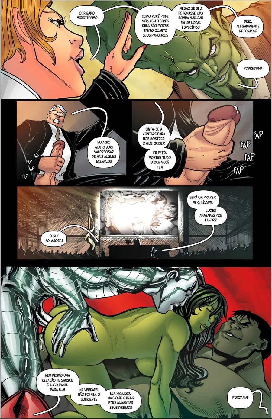 O gama sexual da Mulher Hulk - Foto 4