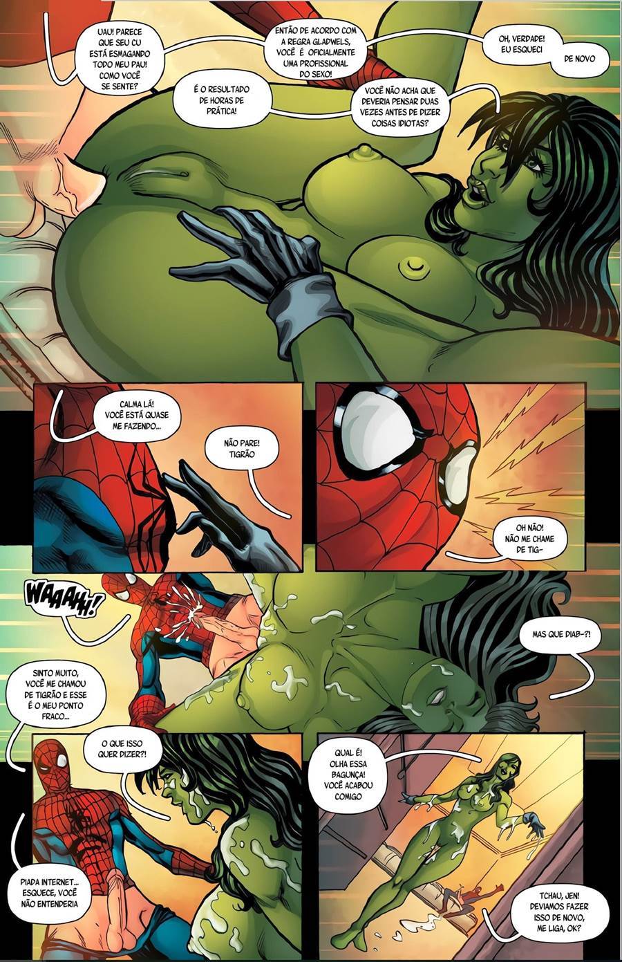 O gama sexual da Mulher Hulk - Foto 8