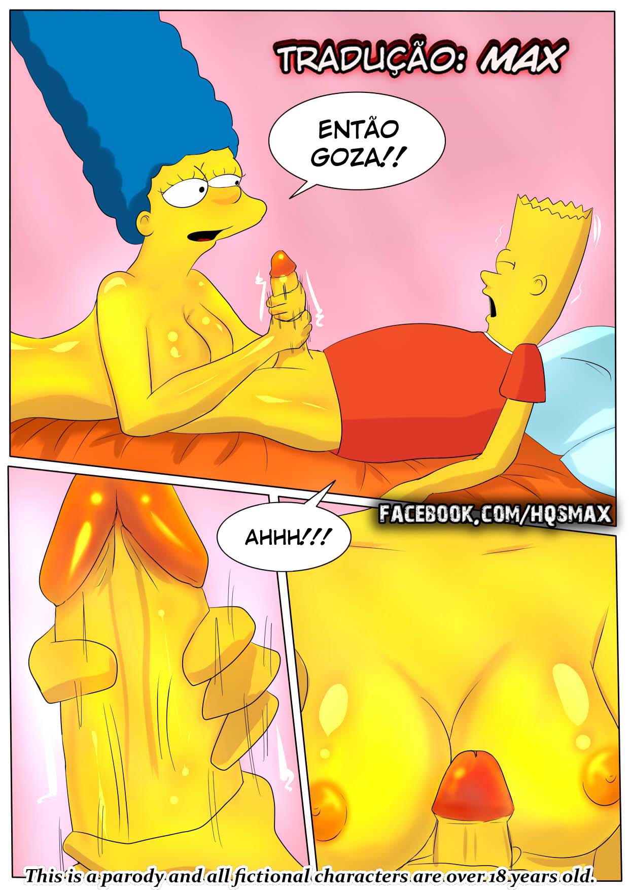 Bart mau intencionado ajuda à mamãe
