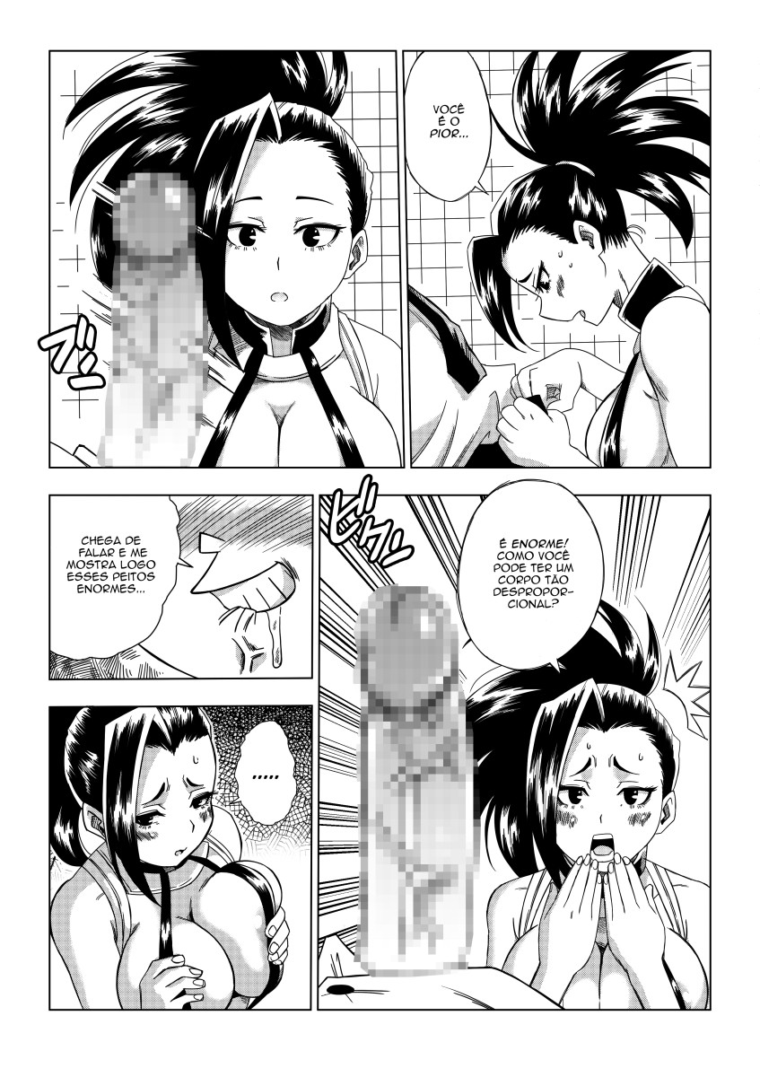 Mineta faz sexo com Momo Yaoyorozu - Foto 5