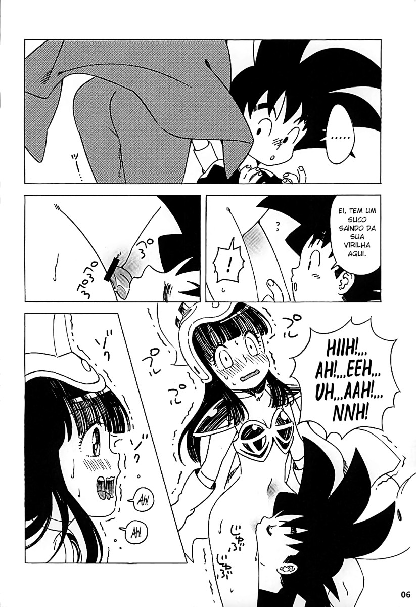 Goku conhece à perereca de Chichi