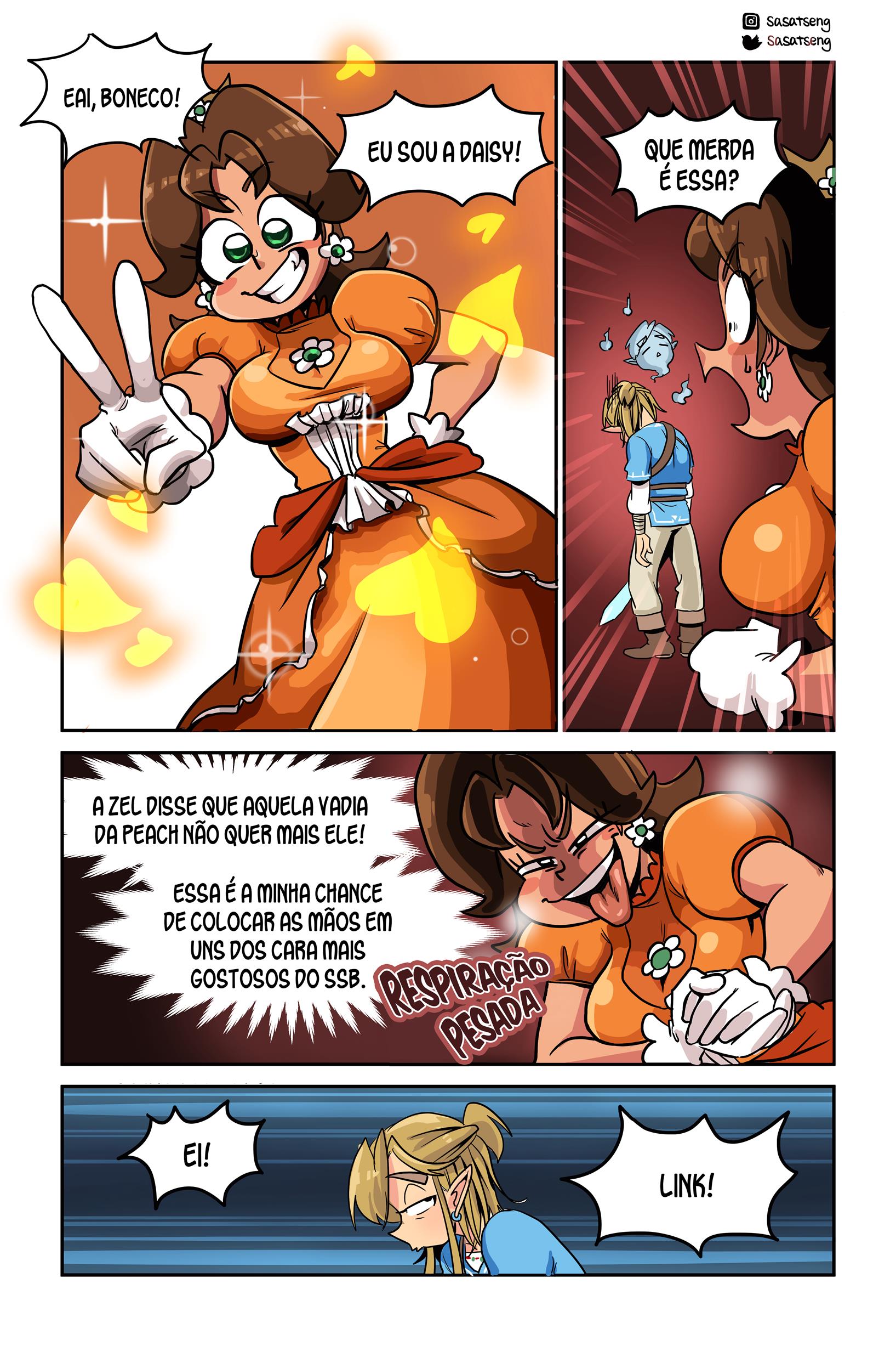 Link estupra à princesa Peach - Foto 6