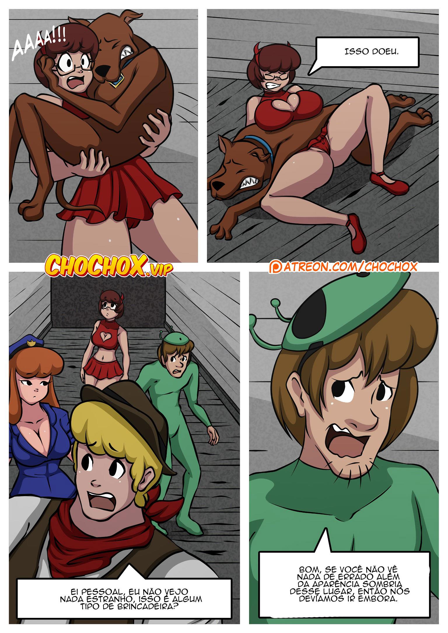 O Halloween de sacanagem de Scooby Doo