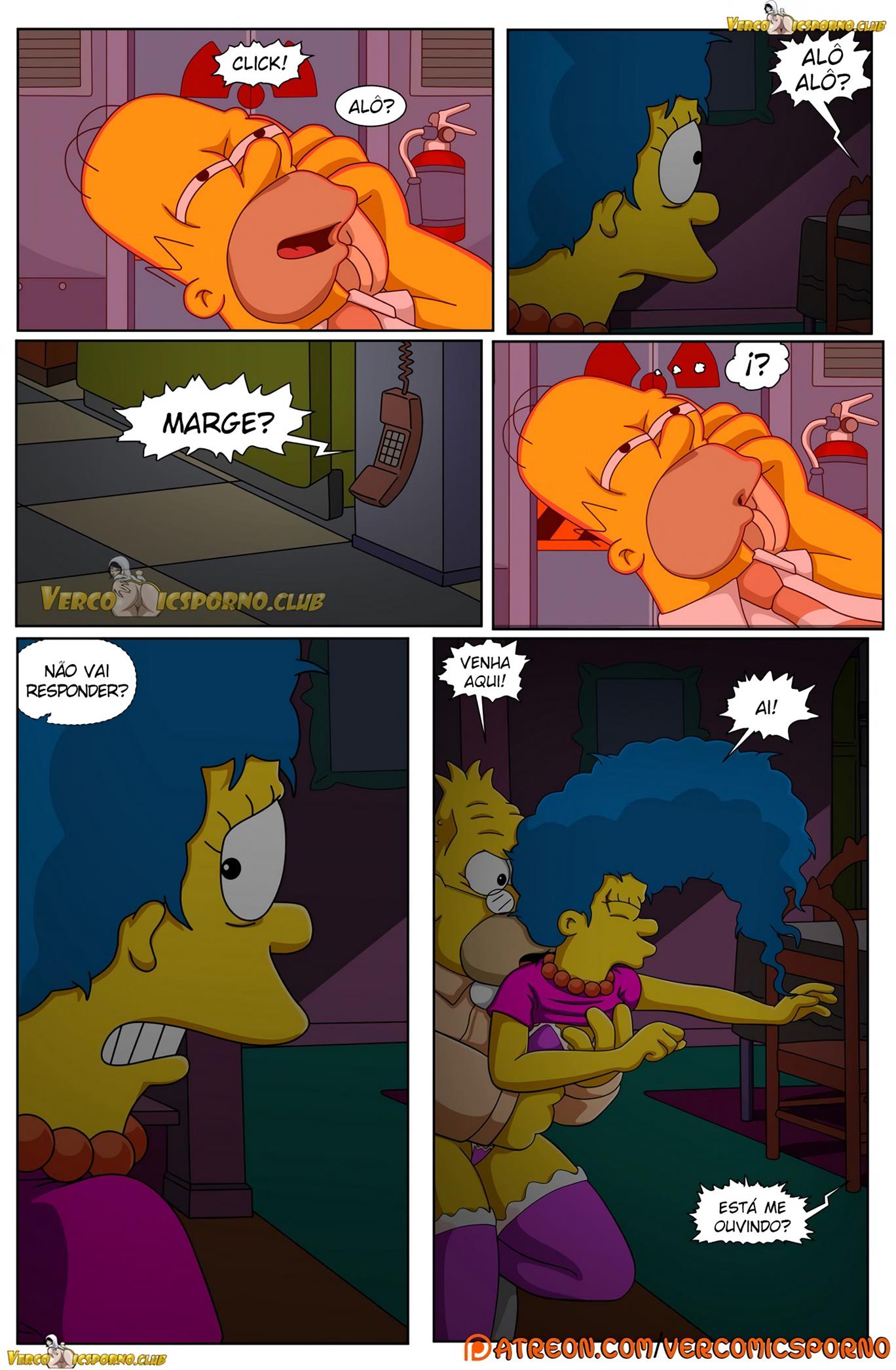 Simpsons pornô: O vovô e a nora 02 - Foto 25