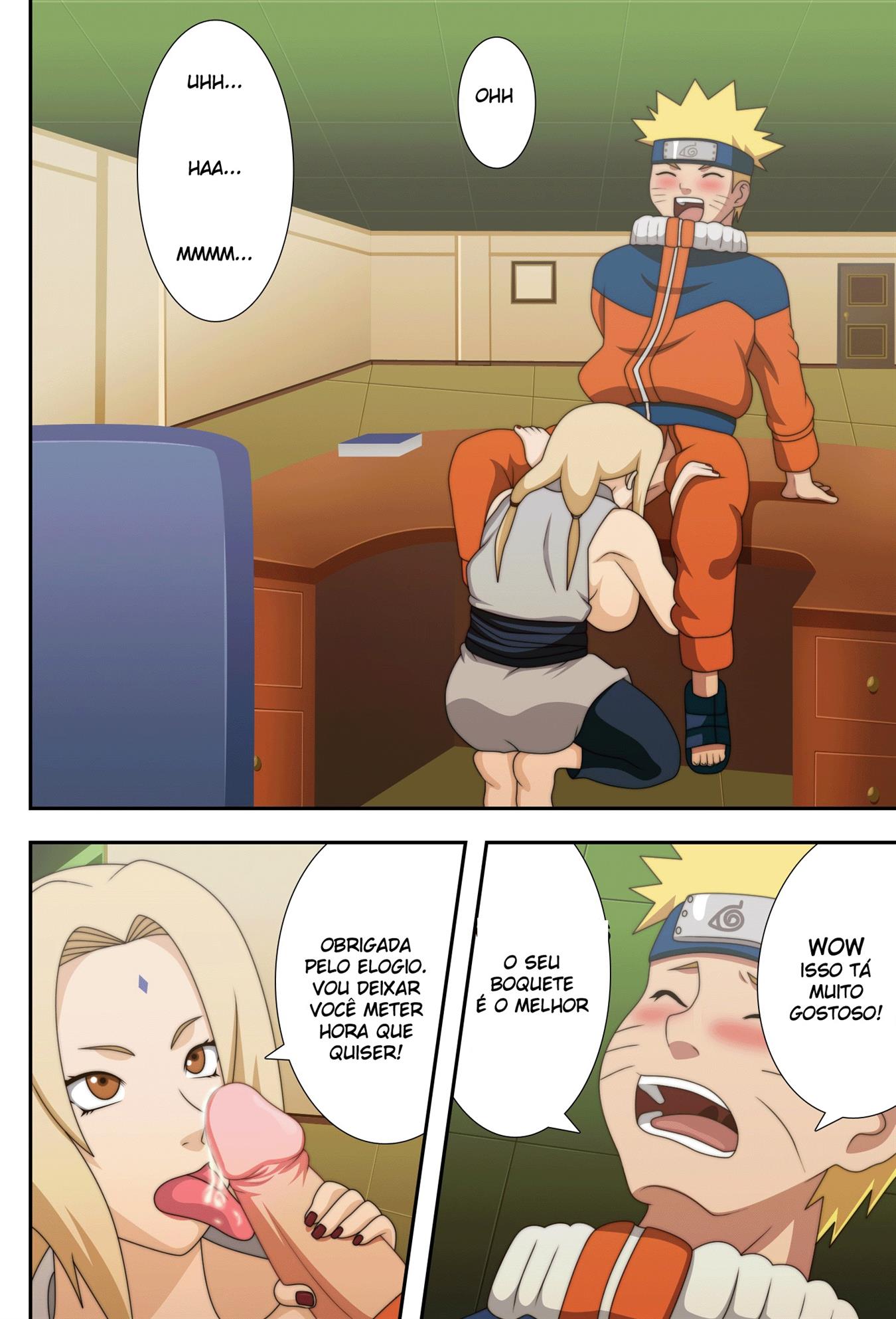 Naruto possuindo sua mestra Tsunade