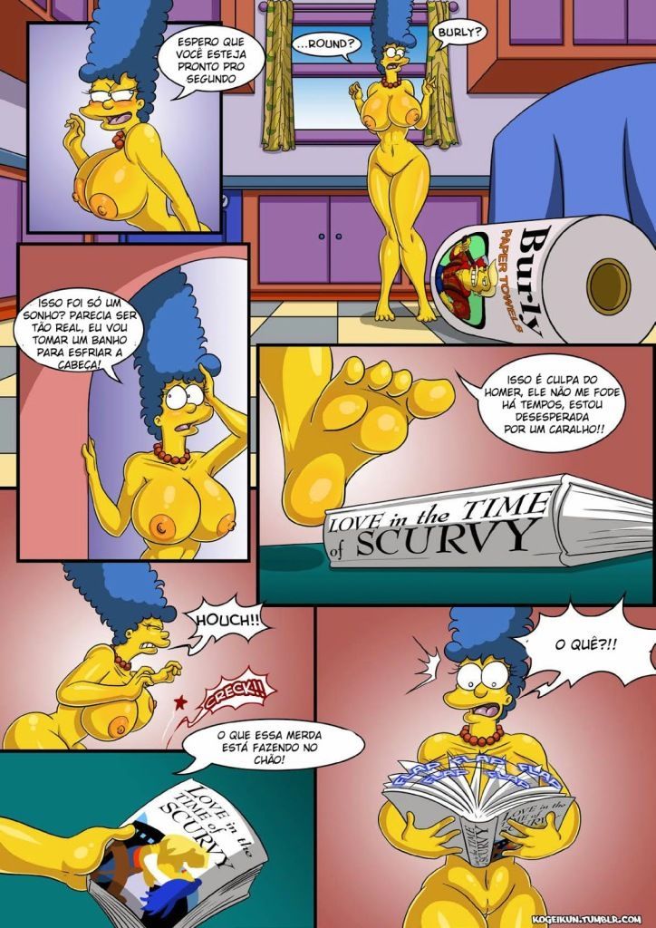 Marge Simpson com tesão - Foto 10