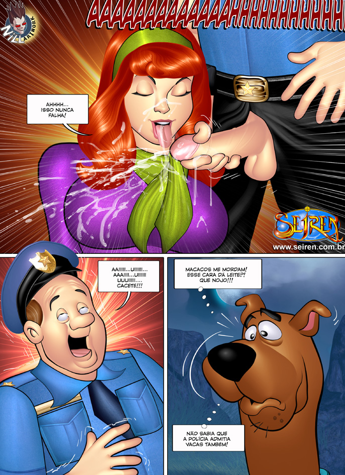 Scooby Doo Cartoon Pornô: O fantasma comedor - Foto 17