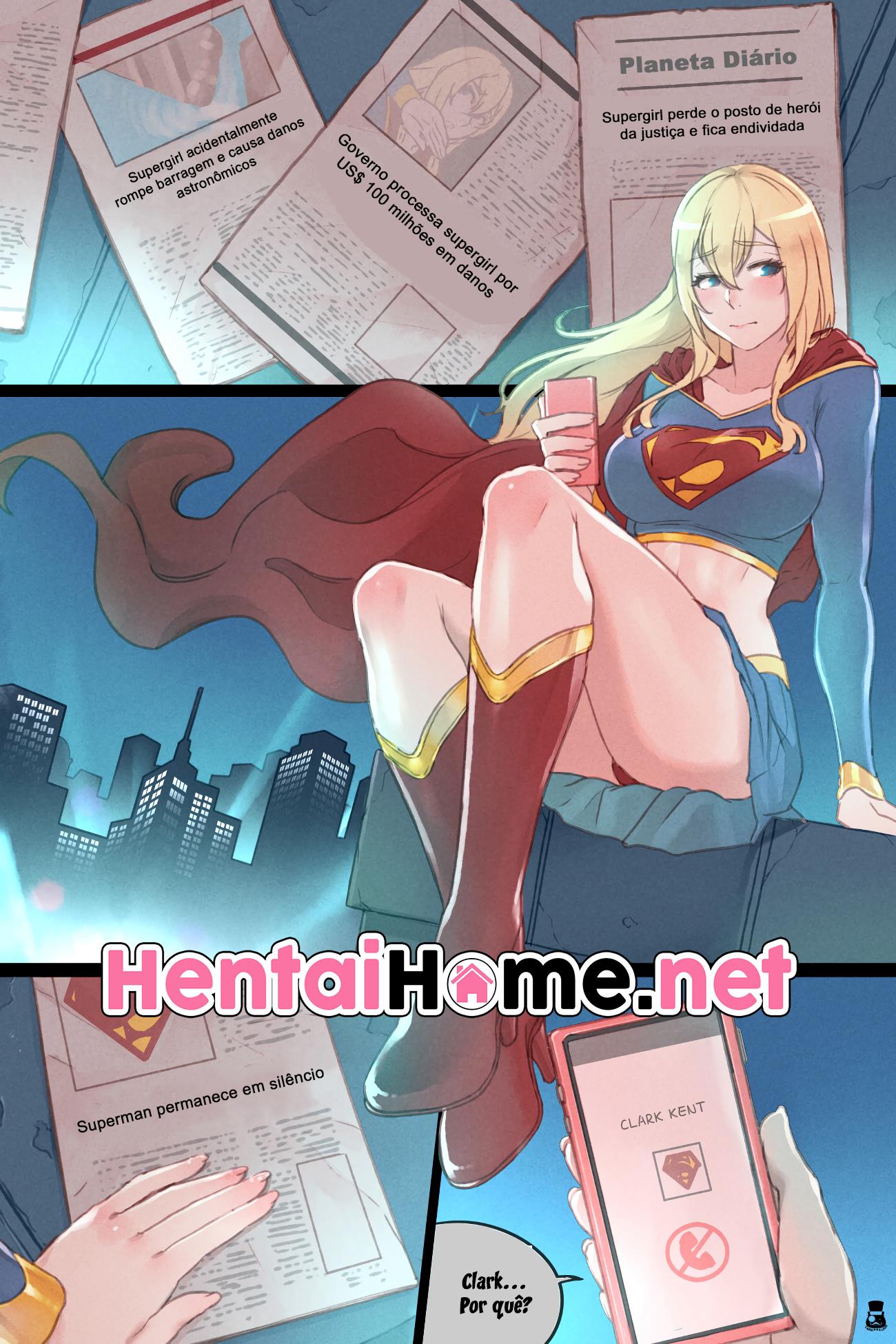 Supergirl heroína no cio