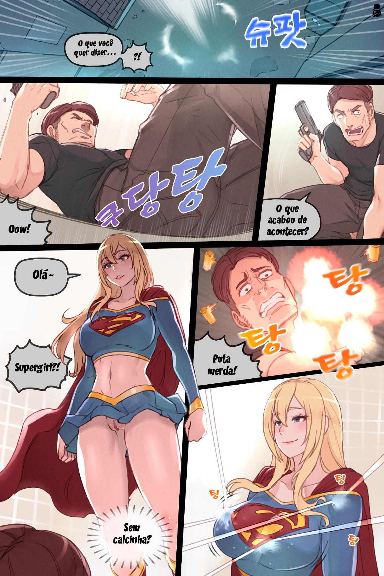 Supergirl heroína no cio