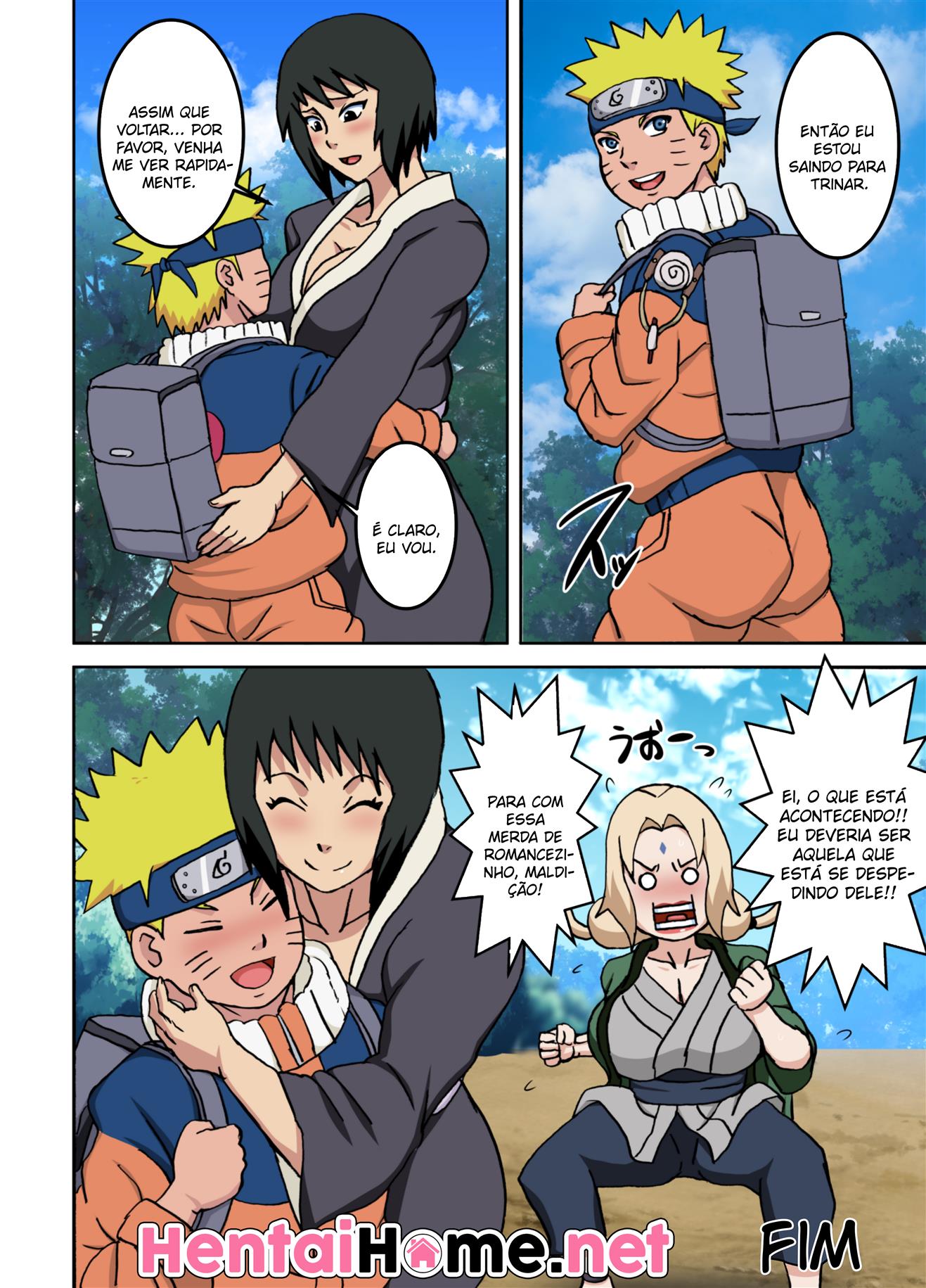 Naruto transa com Shizune