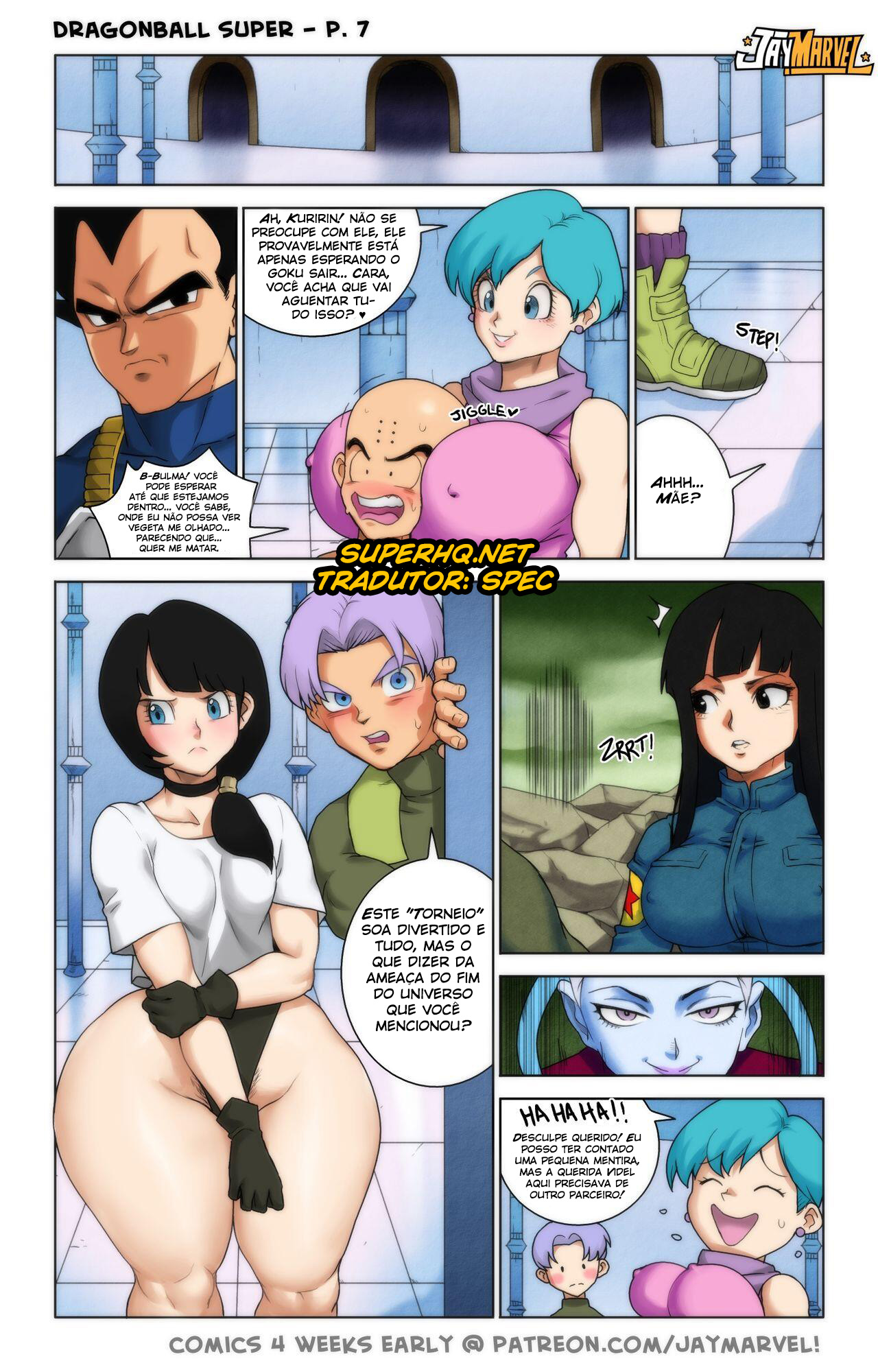 Dragon Ball Super: O torneio de sexo das garotas