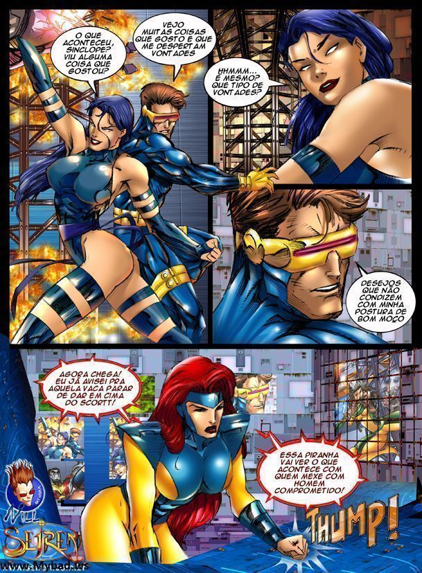 X-Men quadrinhos de sexo - Foto 4