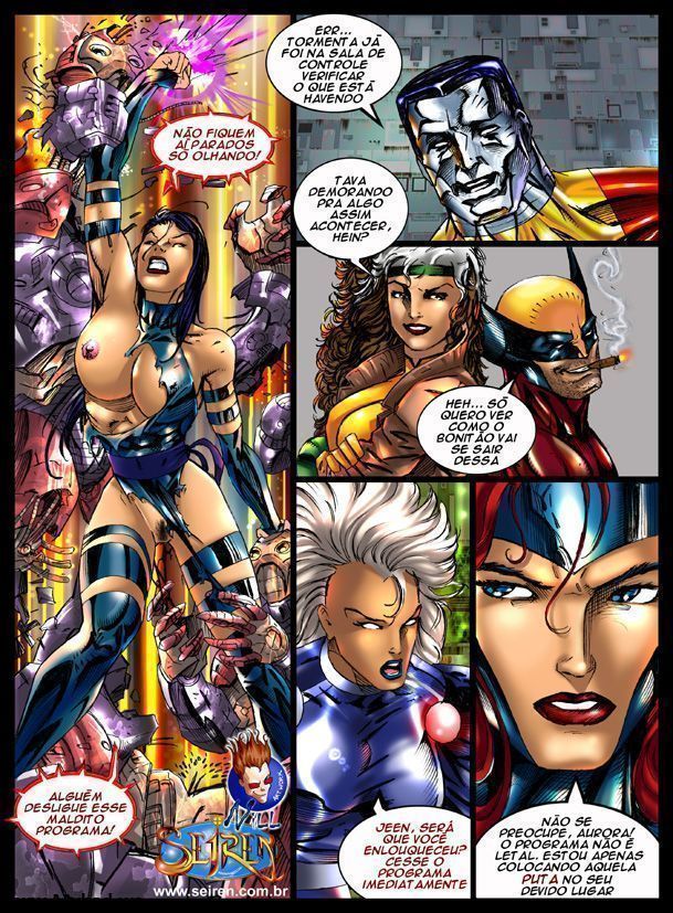 X-Men quadrinhos de sexo - Foto 6