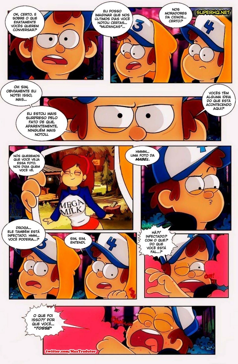 Gravity Falls Incesto Pornô: Mabel e Dipper - Foto 4