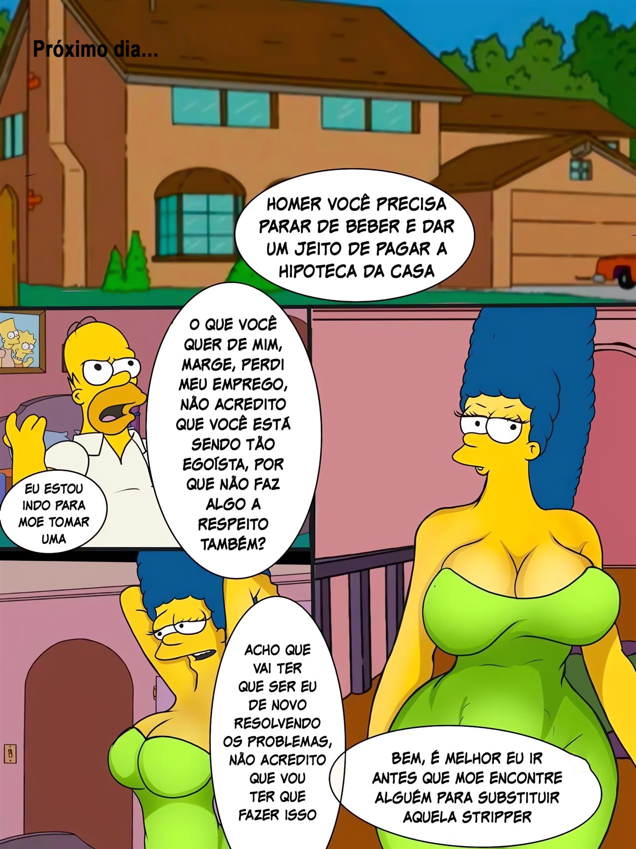Marge transa com mendigo sortudo - Foto 5