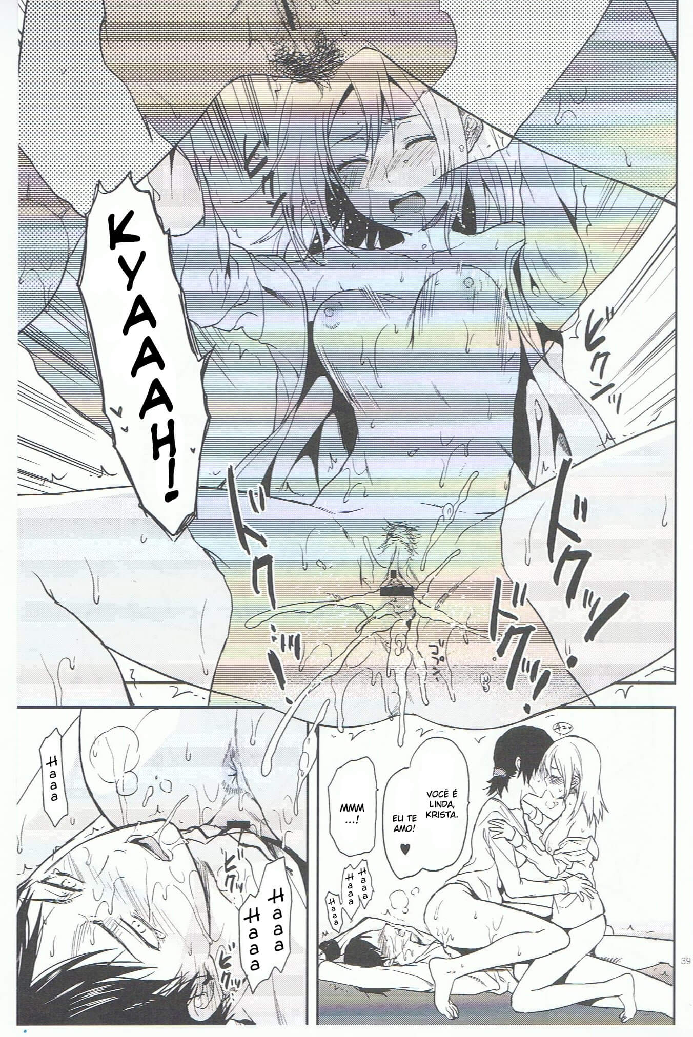 Eren comendo à Mikasa - Foto 33