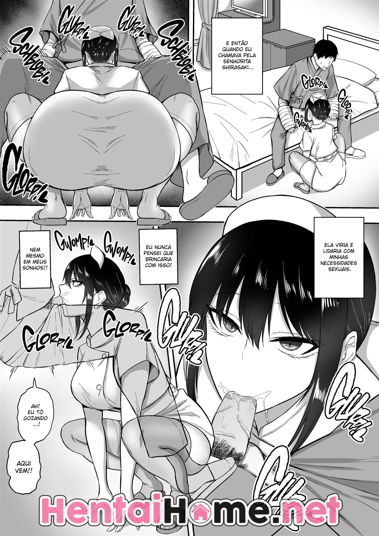 Shirasaki à enfermeira pervertida - Foto 13