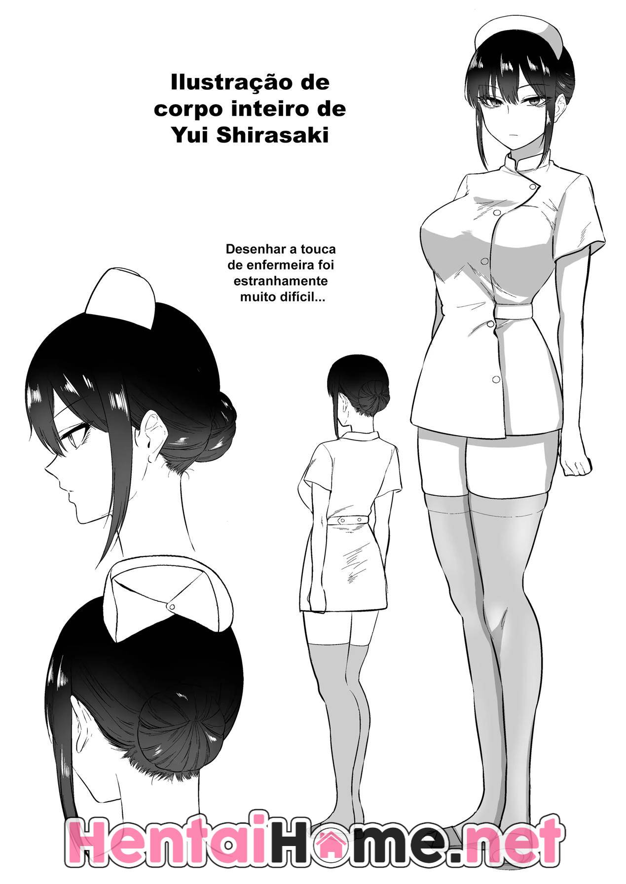 Shirasaki à enfermeira pervertida - Foto 45