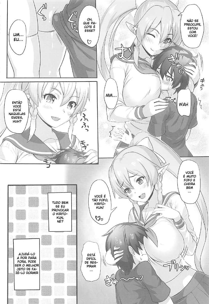 Sword art Online Hentai: O mundo de sexo para Kirito - Foto 4