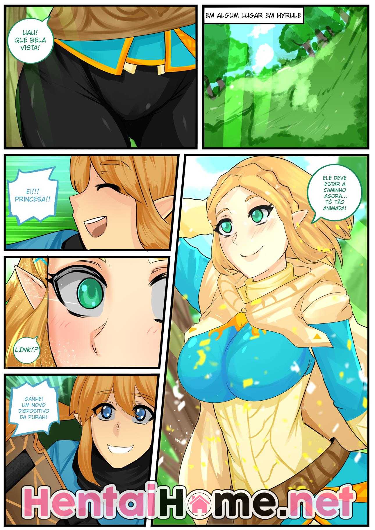 Zelda pornô fodendo