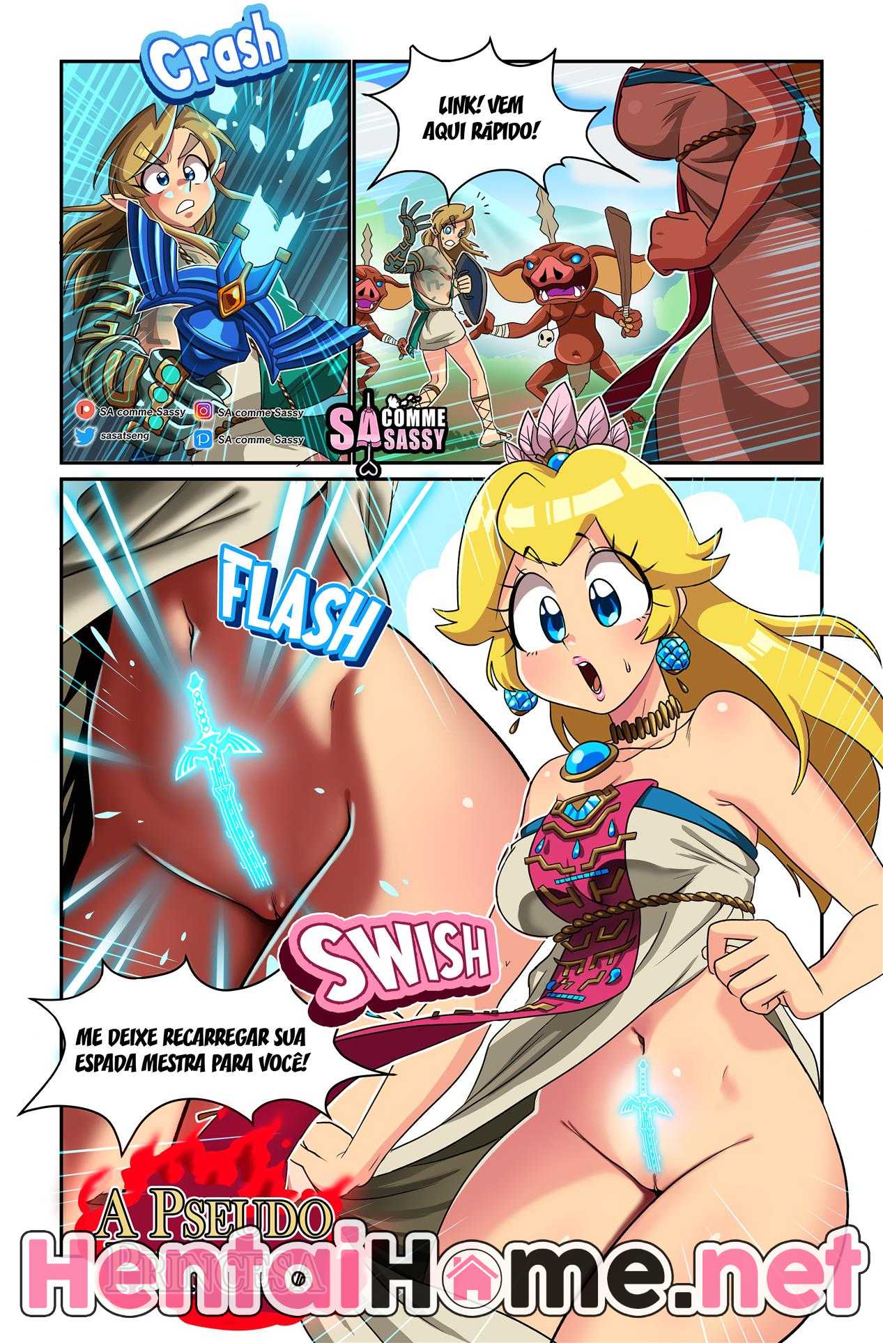 Link fode uma princesa falsa - Foto 2