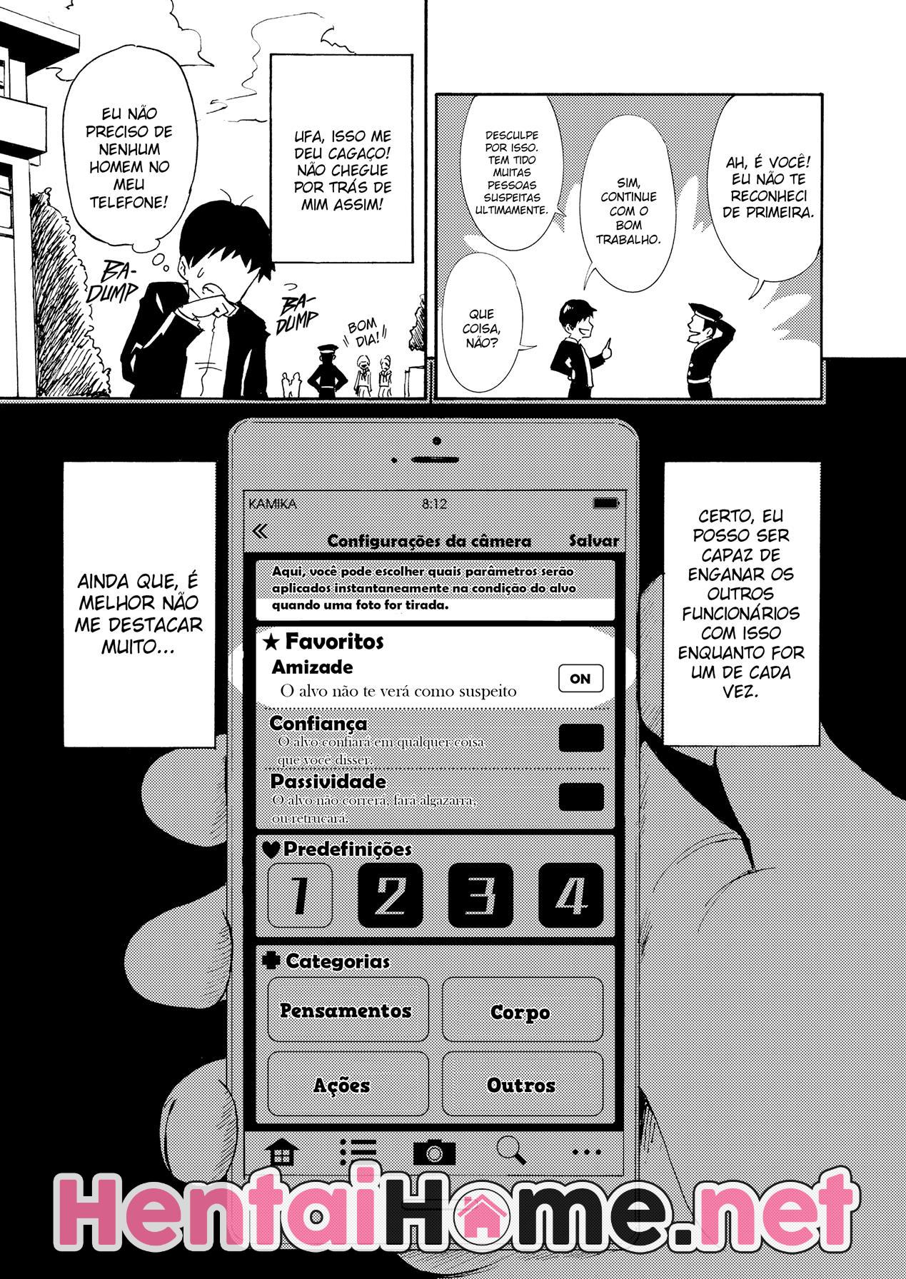 Hentai: Escolhendo a garota para transar por telefone