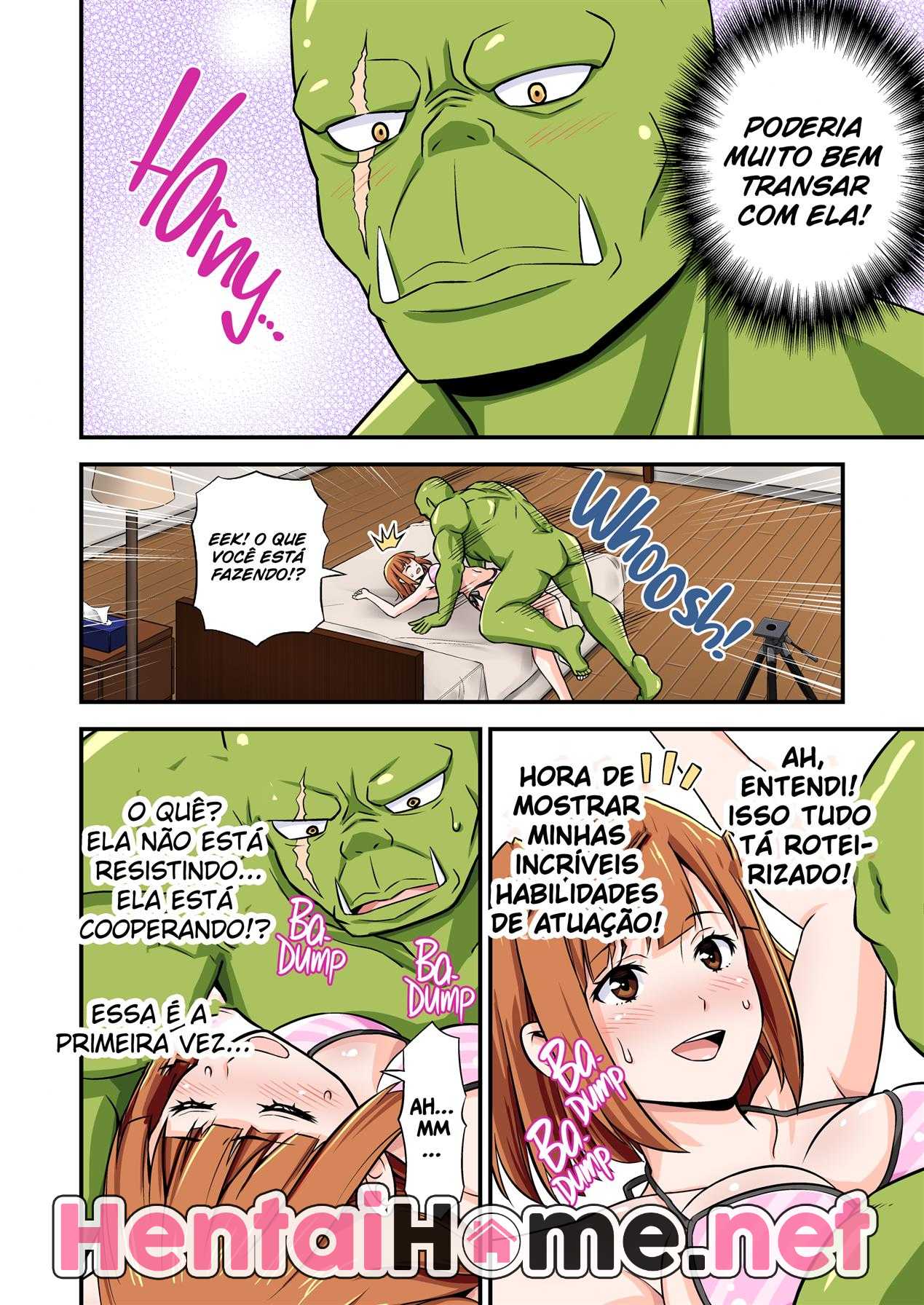 Hentai: Orc se torna ator pornô - Foto 5