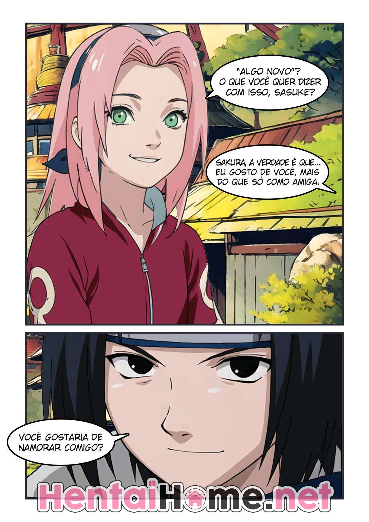 Naruto transa com sua amada Sakura - Foto 4