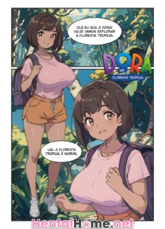 Dora a Aventura quadrinhos de sexo